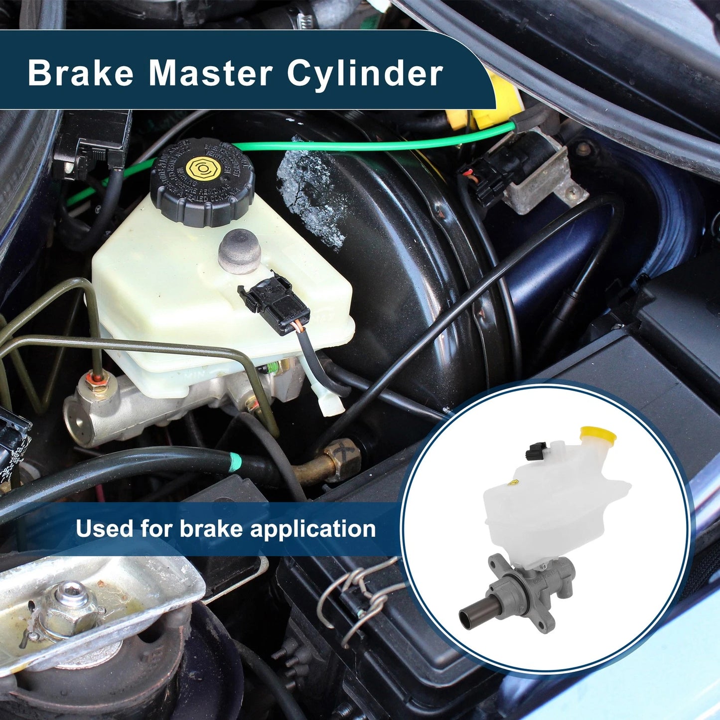 Brake Master Cylinder with Reservoir for Ford Transit Mk7 (2006-2014)