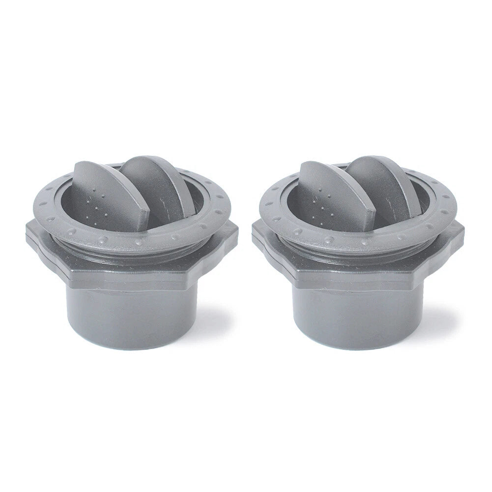 60mm Vent Air Outlet Round Ceiling for RV Bus ATV A/C Gray