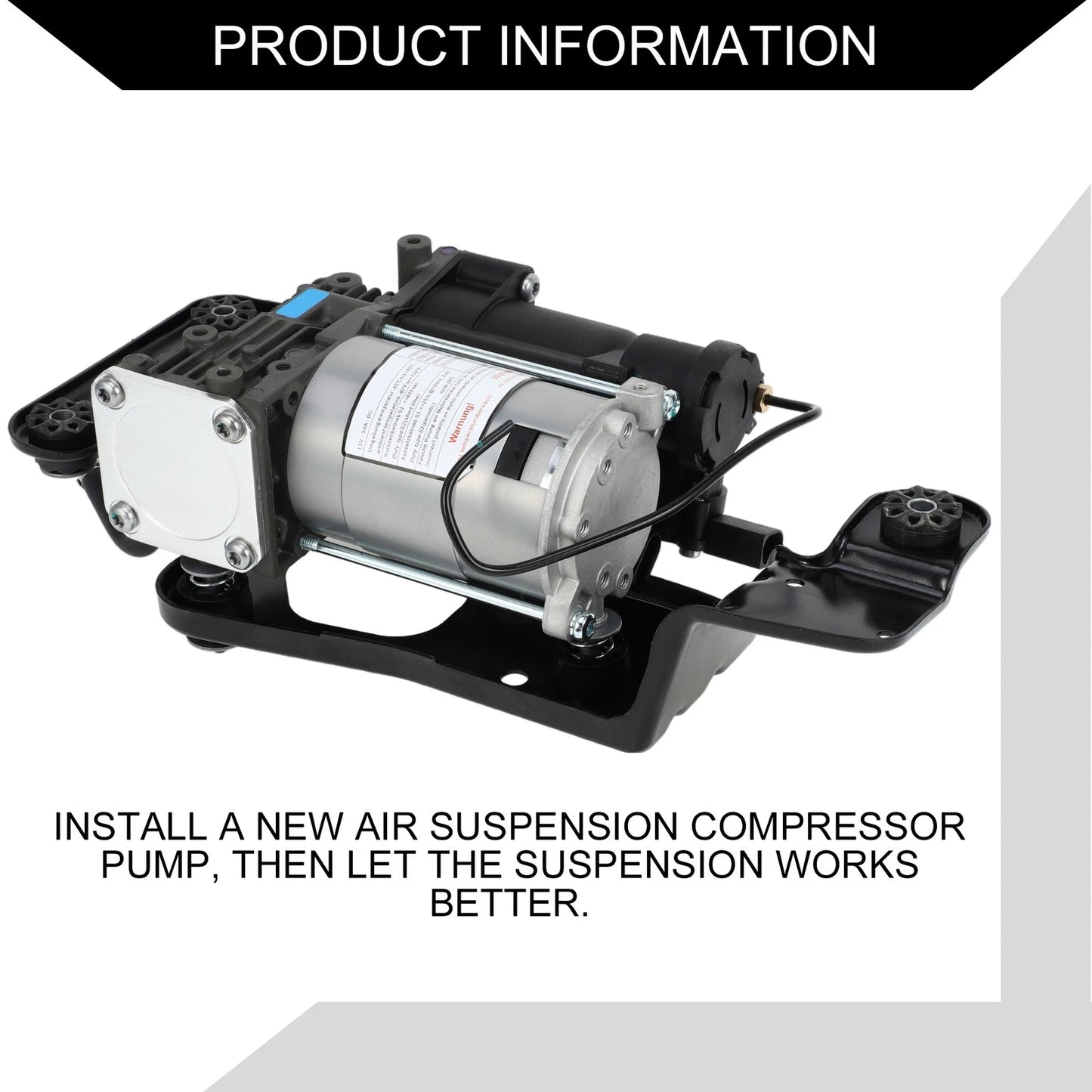 Air Suspension Compressor for BMW X5 E70 3.0d (2006-2008) - 1 Pcs