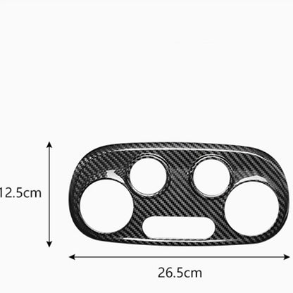 A/C Console Panel Cover for Fiat 500 Abarth 595 (2008-2023)