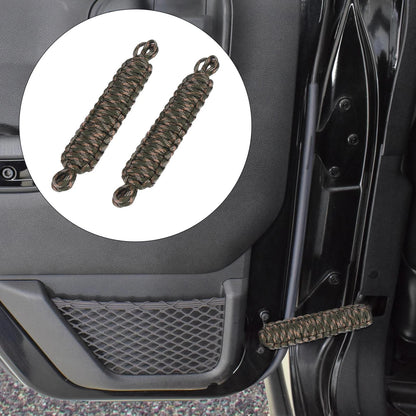 2 x Door Limiting Straps for Jeep Wrangler JK JL (1997-2021) Camouflage