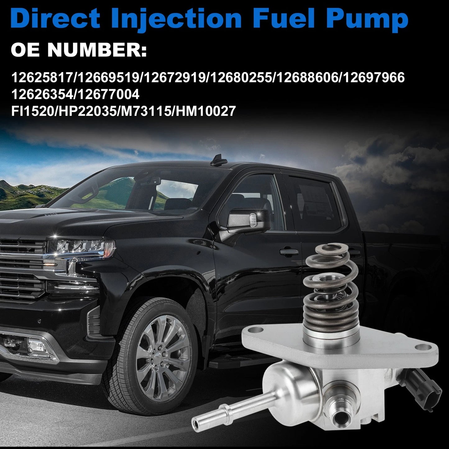 GDI High Pressure Fuel Pump for Chevrolet Silverado 1500 Tahoe
