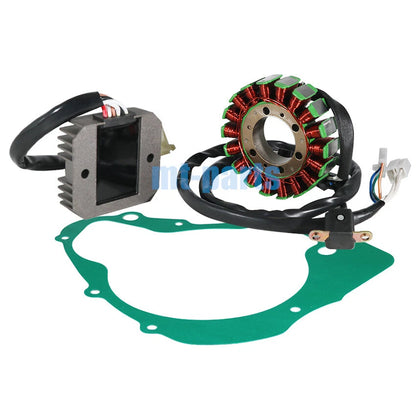 Magneto Stator, Regulator Rectifier, Gasket for Yamaha SRV250 (1992-1993)