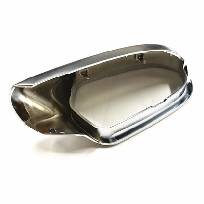Rearview Side Door Mirror Cover for Audi A6 S6 C7 (2011-2018) Silver