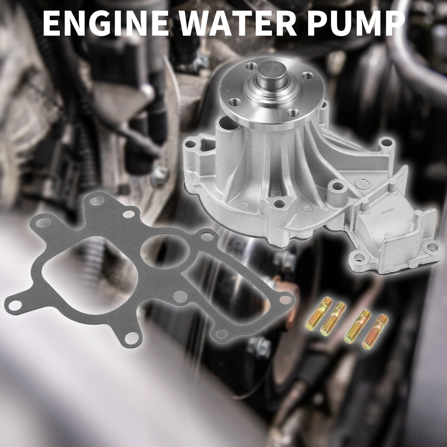 Water Pump with Gasket Kit for Toyota Fortuner (2004-2016)
