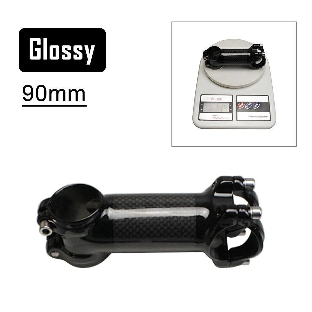 MTB Road Bike Stem 31.8mm for Carbon Bicycle Handlebar (80/90/100/110mm)