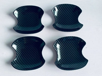 Door Handle Bowl Lid Side Cover Trim for Lexus GX550 (2024-2025) 4 x Carbon Fiber