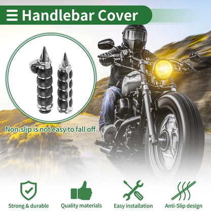 0.87 x 0.87 Universal Motorcycle Hand Grips Cover Non Slip for All Models