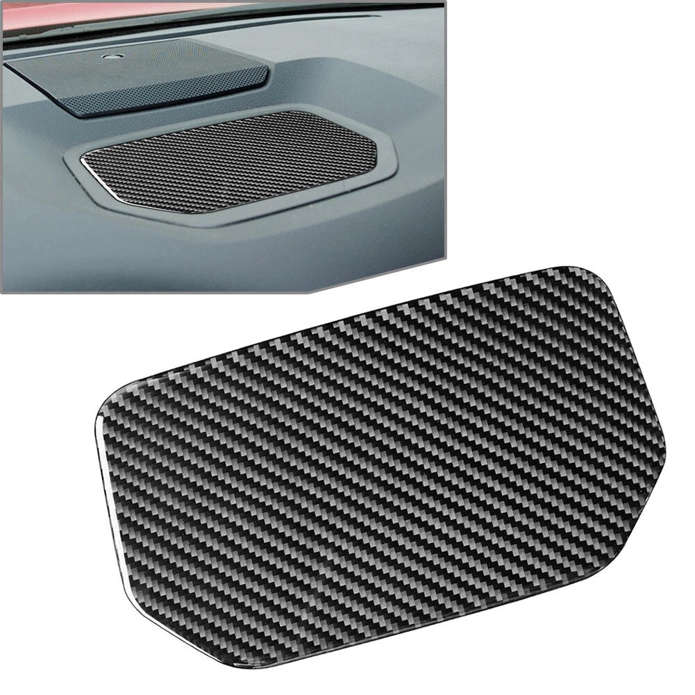 Dashboard Storage Box Cover Trim for Toyota Tundra (2014-2021) Black