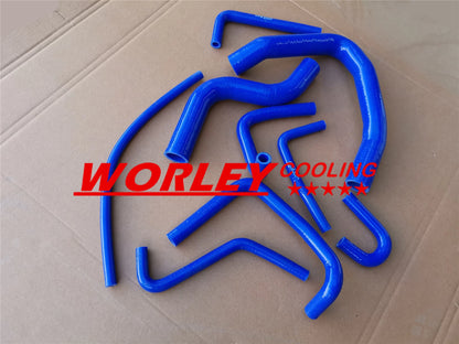 Blue Silicone Radiator Heater Hose for Pajero NH NJ V6 3.0 6G72 (1991-1996)