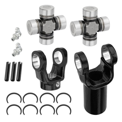2 x Front Prop Shaft Yoke & U-Joint for Polaris RZR 900 (2011–2024)