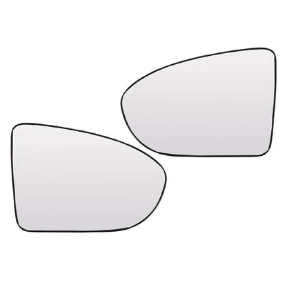 Heated Rearview Mirror Glass L & R for Nissan Qashqai J10 (2007-2014)