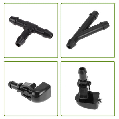 Windshield Washer Nozzle & Hose Connector for Nissan (2000-2006)