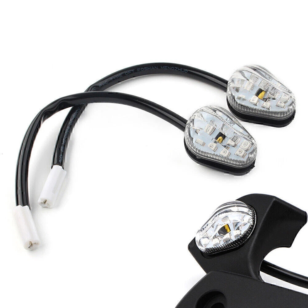 LED Clear Turn Signal Lights for YAMAHA FZ10 FZ03 FZ25 FJ-09 XSR 700 900