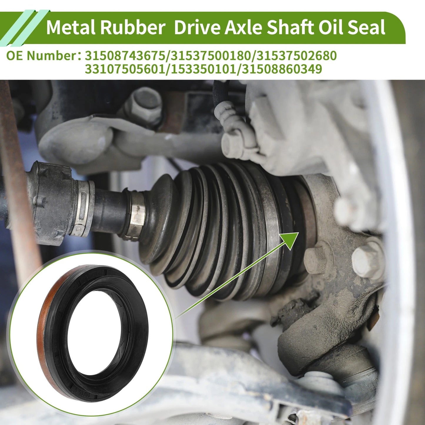 Drive Axle Shaft Oil Seal for BMW