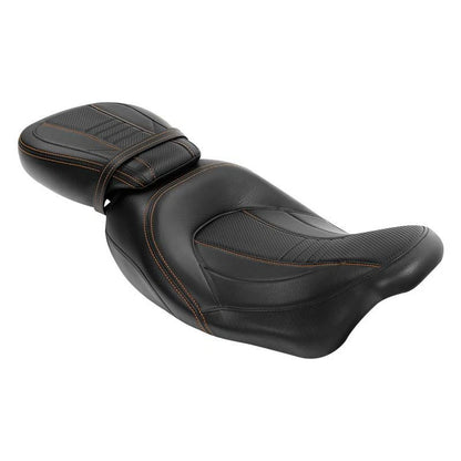 Rider Driver Passenger Seat for Harley Touring CVO Road Glide (2009-2023)