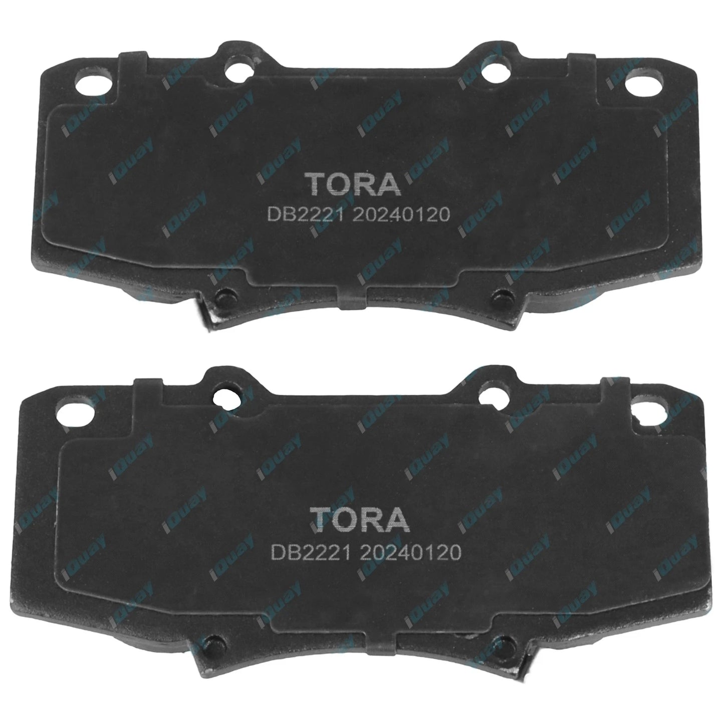Ceramic Disc Brake Pads Set for Toyota Hilux KUN26R 3.0L 1KD-FTV (2010-2015)