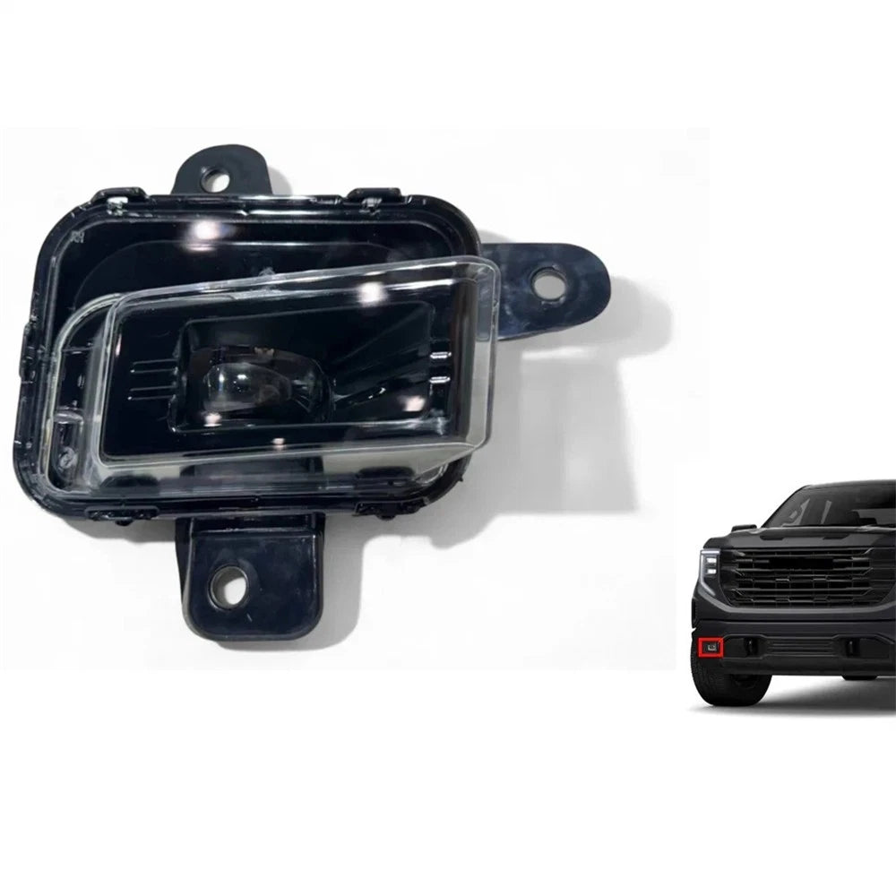 Right Front Bumper Fog Light Lamp LED for 22-24 GMC Sierra 1500/LTD (22-24)