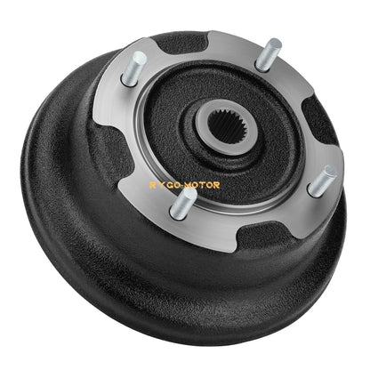 2 x Rear Brake Drum W/Bolts for Kawasaki KAF400 Mule 600 610 SX (2005–2016)
