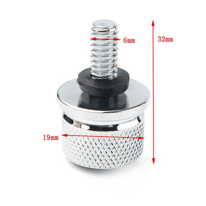 6mm Aluminum Rear Seat Bolt Screws for Harley Sportster (1996-2015)