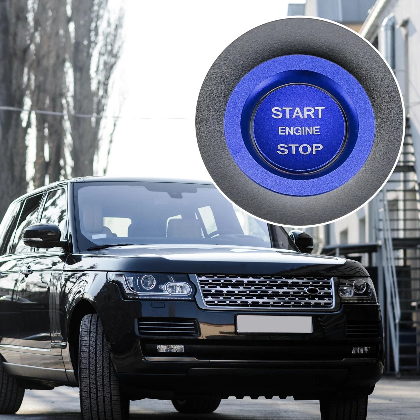 Engine Start Stop Button Cover for Land Rover Discovery (2015-2023)