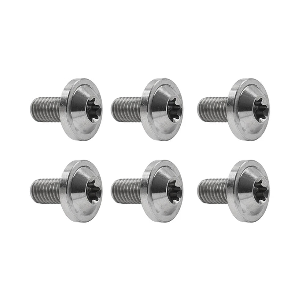 6 x M5x25mm Alloy Torx Head Screws for Titan Motorcycle Bike
