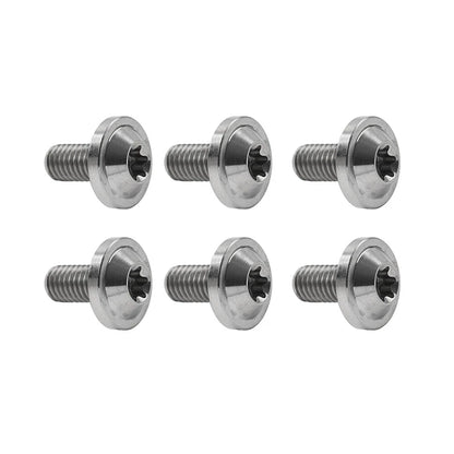 6 x M5x25mm Alloy Torx Head Screws for Titan Motorcycle Bike