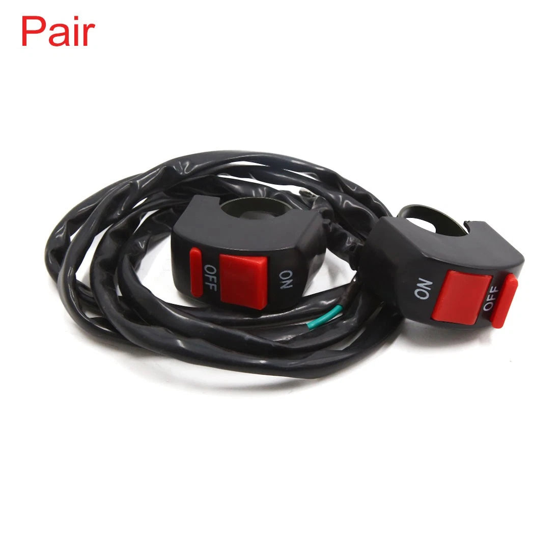 2pcs / 7/8" Handlebar Kill Stop ON-OFF Button Switch for Universal Scooter