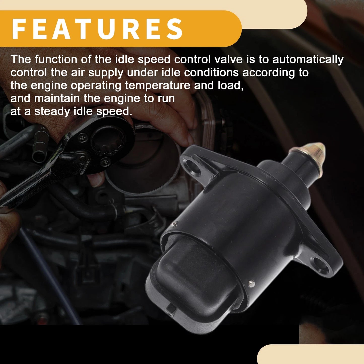 Idle Air Control Valve for Jeep Cherokee (1991-1996)