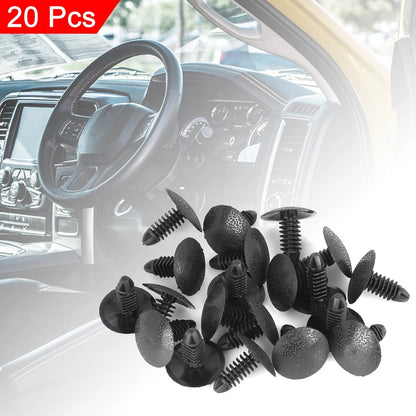 20 x Plastic Bolt Rivets Fastener Clips for Nissan Door Trim Panels