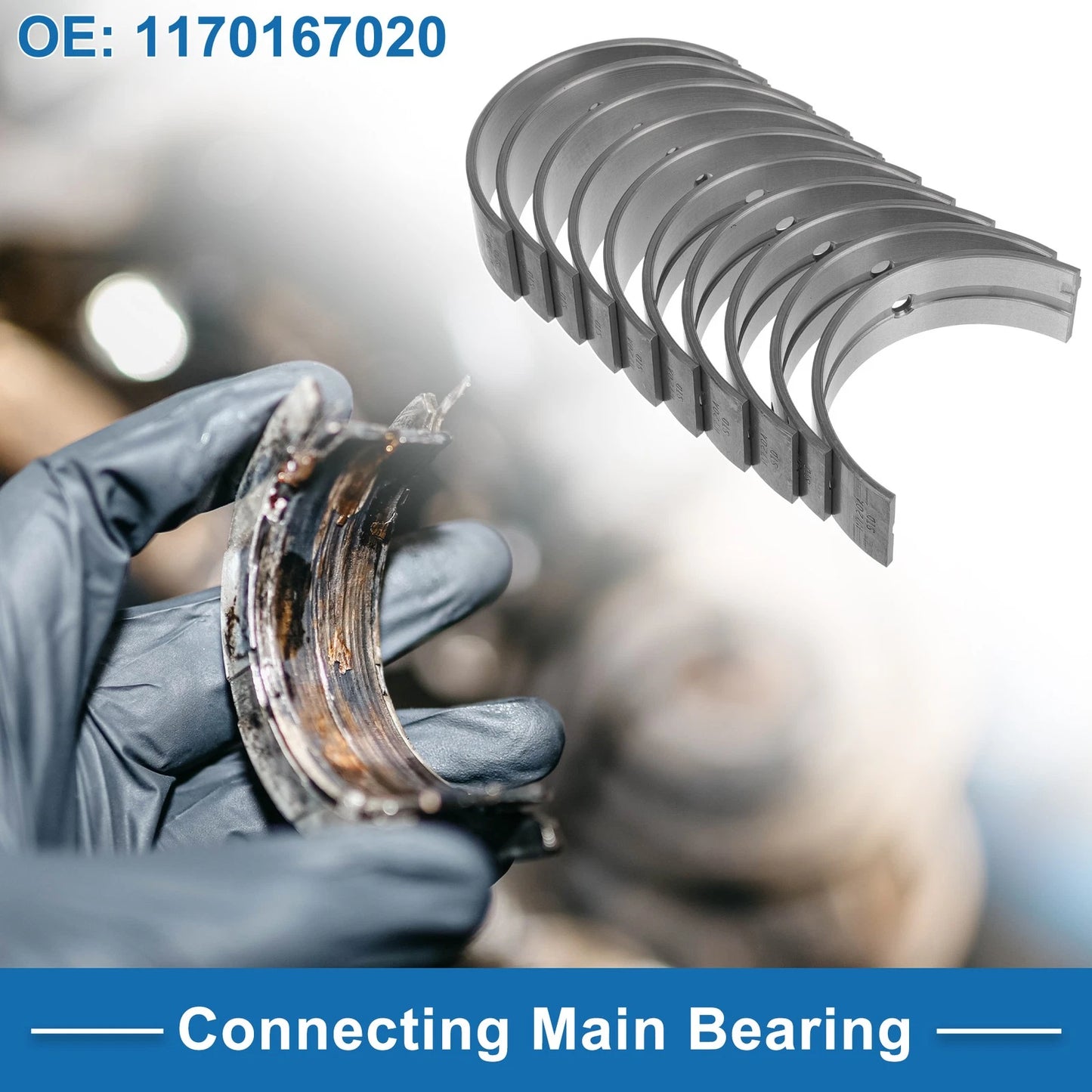 Main Bearing Set for Toyota Land Cruiser (2002–2010)
