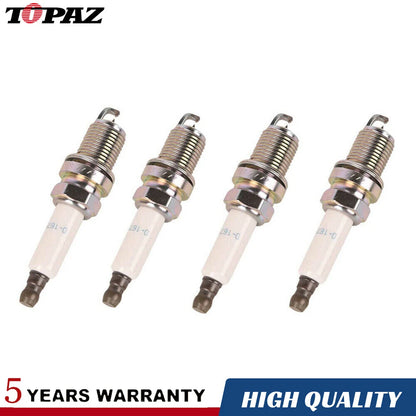 4pcs Spark Plugs for Audi A3 A4 A5 A6 R8 TT Skoda Octavia VW Passat Golf