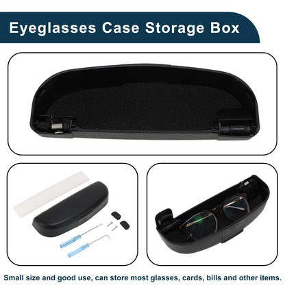 Sunglasses Case for Peugeot 308 Black (2014-2024)