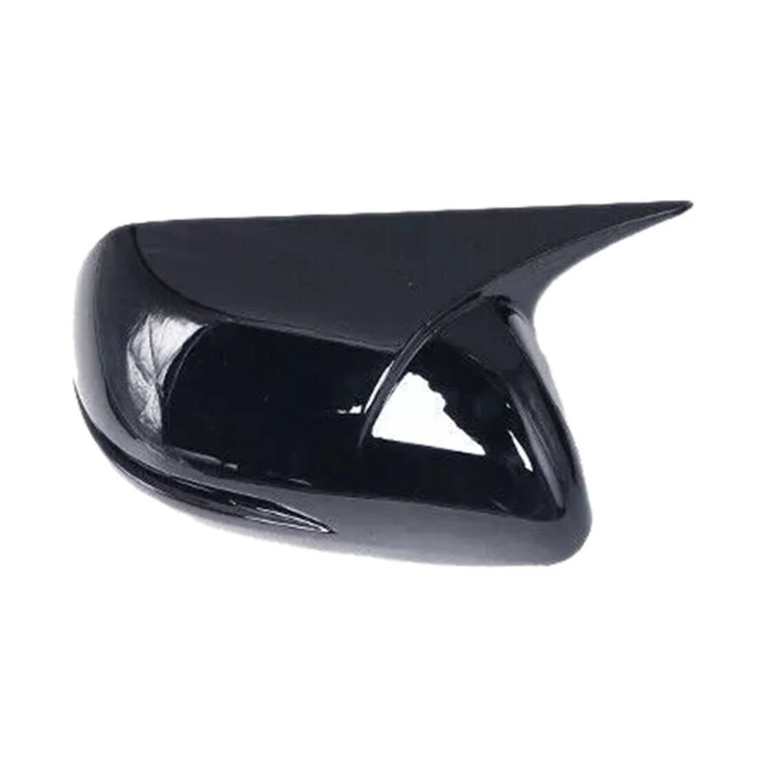 Black OX Horn Rearview Side Mirror Covers for Honda CR-V (2012-2021)