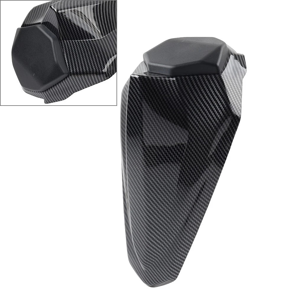 Carbon Black Rear Tail Seat Cover for Kawasaki Ninja 400 (2018-2024)