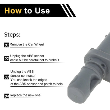 ABS Wheel Speed Sensor for Peugeot 308 (2016-2023) 1 Pc