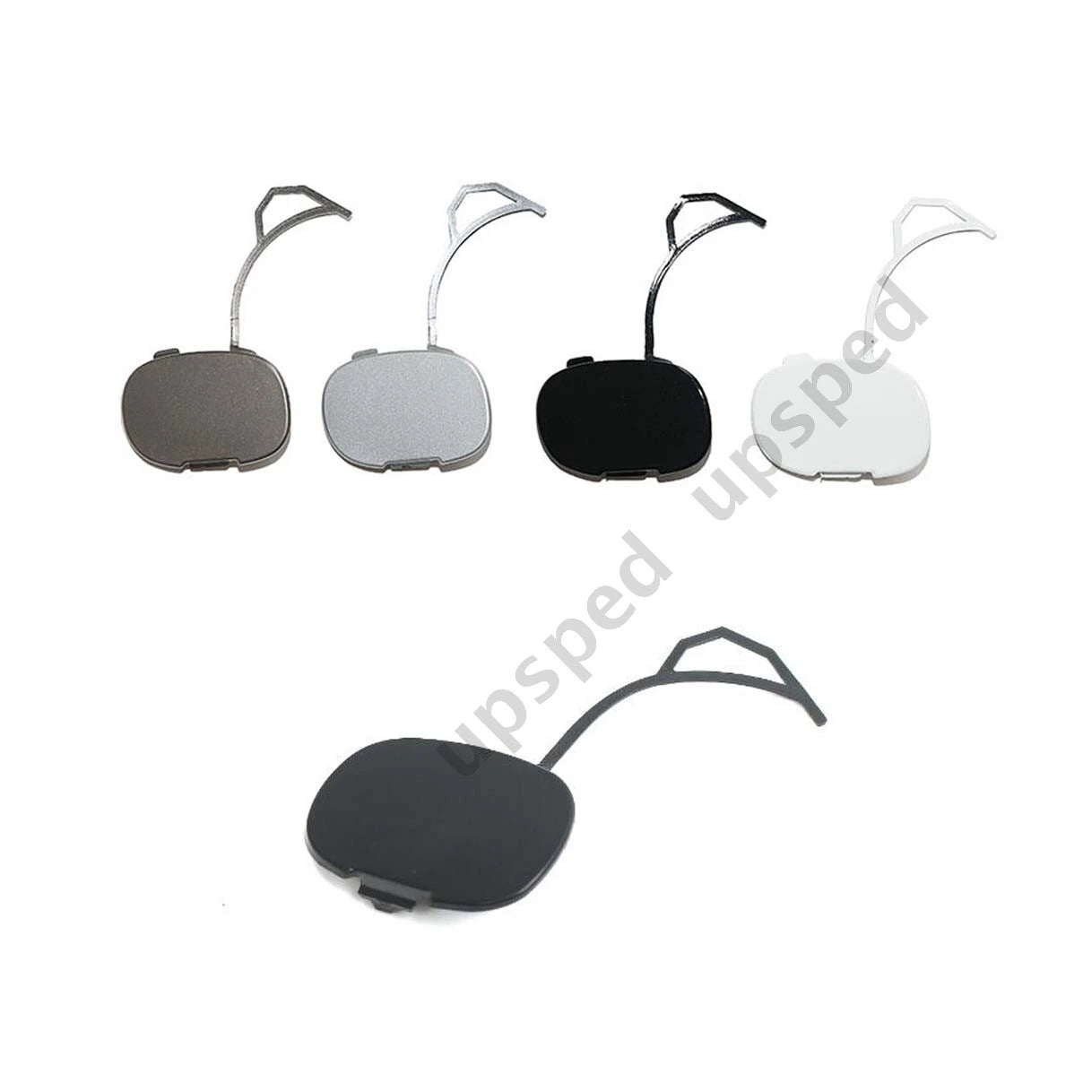 Front Bumper Tow Hook Eye Cover Cap for Volvo S80 (2007–2012)