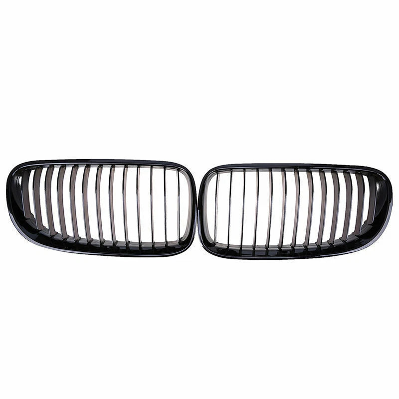2 x Front Kidney Grille Gloss Black for BMW E92 E93 328i 335i Coupe (2011-2013)