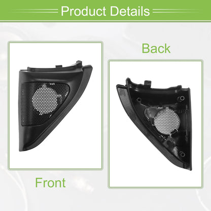 A Pillar Door Tweeter Speaker Cover Trim for Toyota Corolla (2003-2008) Black