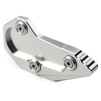 Silver Kickstand Side Stand Pad for BMW R1200R R1200RS LC (2015-2016)