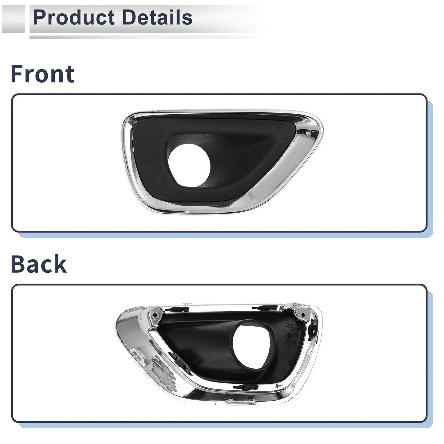 Front Right Fog Light Grill for Jeep Grand Cherokee (2011-2021)