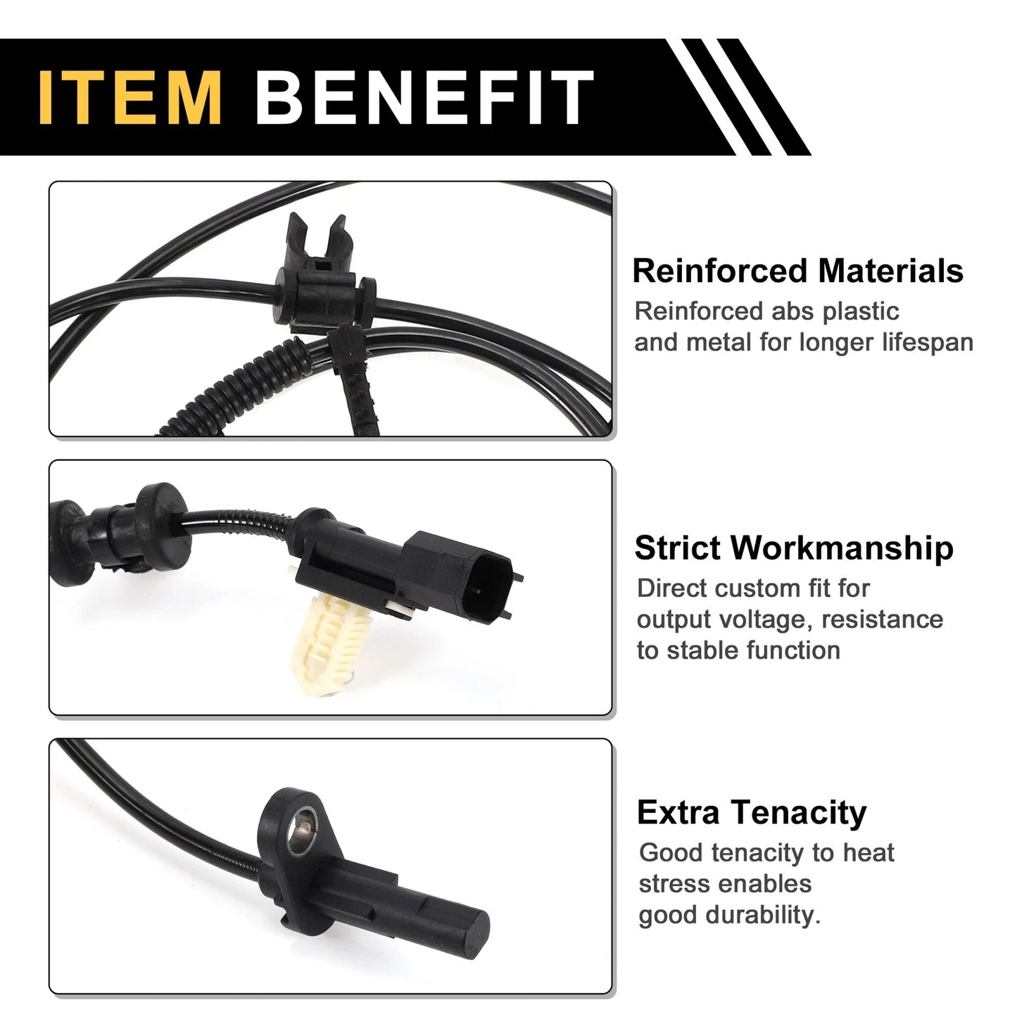 ABS Wheel Speed Sensor for Ford F-250 Super Duty (2011-2016) 1 x Rear Right