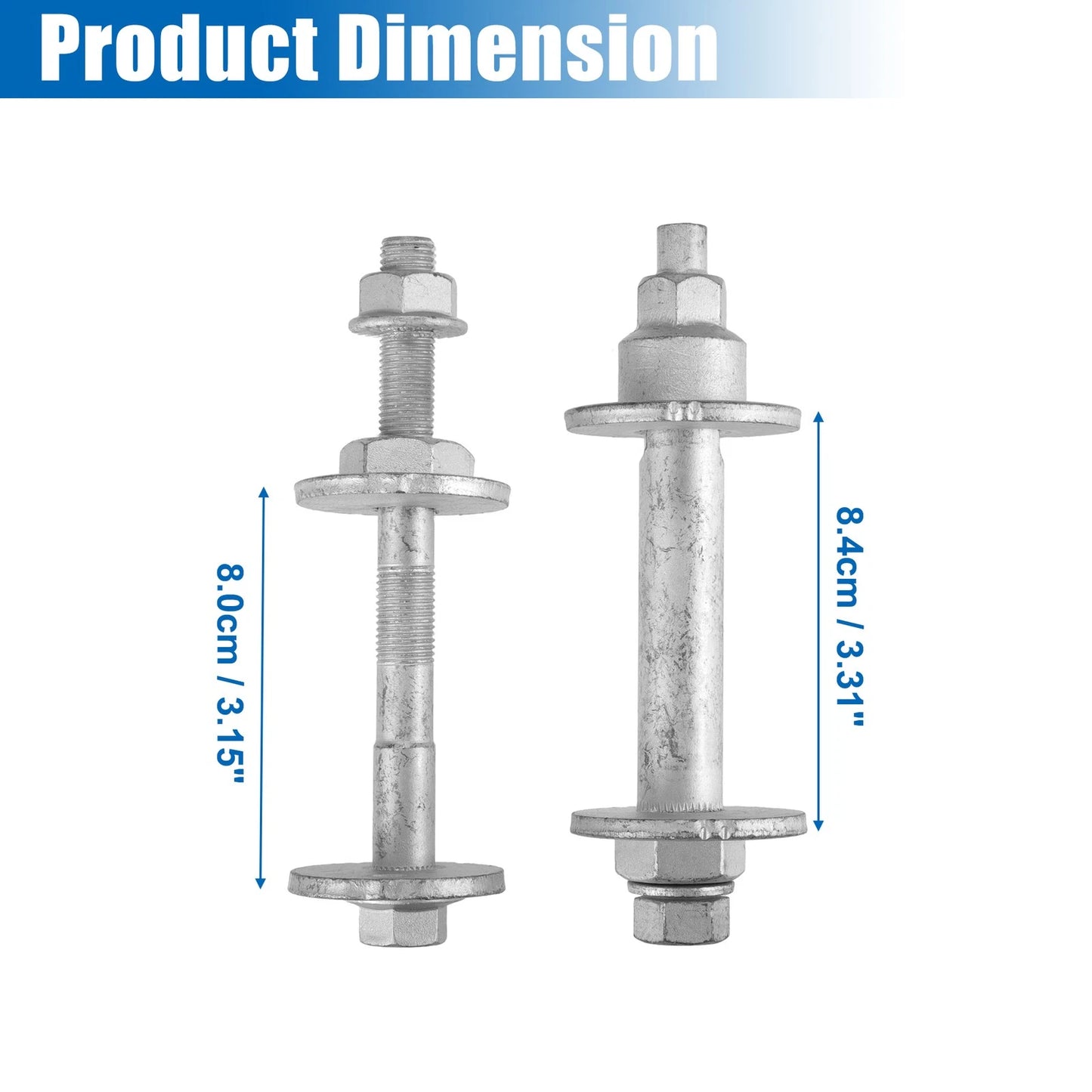 Front Camber Adjustment Bolts Kit for Toyota 4Runner (2003-2023)