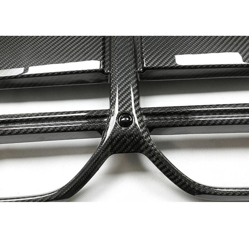 Dry Carbon Fiber Front Bumper Grille Grill for BMW 4 Series G22 2021-2023