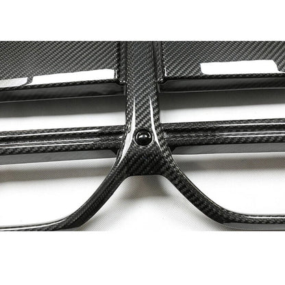 Dry Carbon Fiber Front Bumper Grille Grill for BMW 4 Series G22 2021-2023