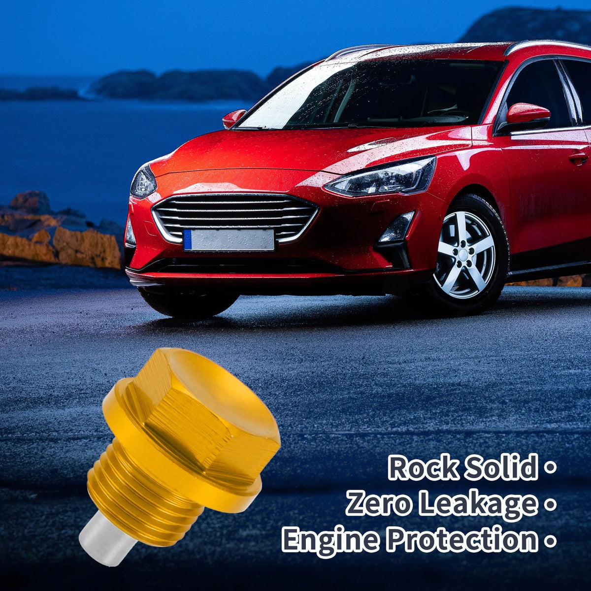 M16x1.5 Engine Oil Drain Plug with Gasket for Car, Motorcycle, Boat