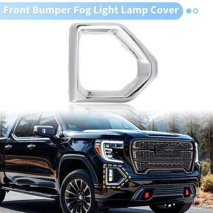 Right Side Front Bumper Fog Light Lamp Cover for GMC Sierra (2019-2021)