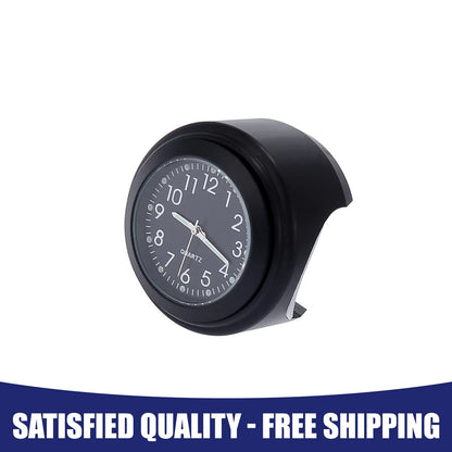 1x Watch Dial Clock Set for Motorcycle Handlebar Mount