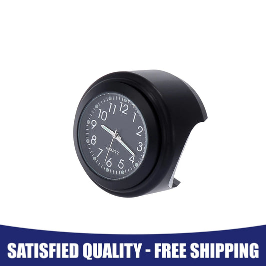 1x Watch Dial Clock Set for Motorcycle Handlebar Mount