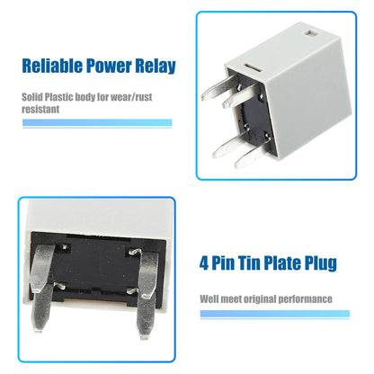 4 Pin Automotive Power Relay for Dodge Ram Jeep (12VDC)